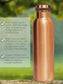 Pure Ayurvedic Copper Bottle (Restocked)