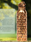 Honeycomb Copper Bottle (Restocked)