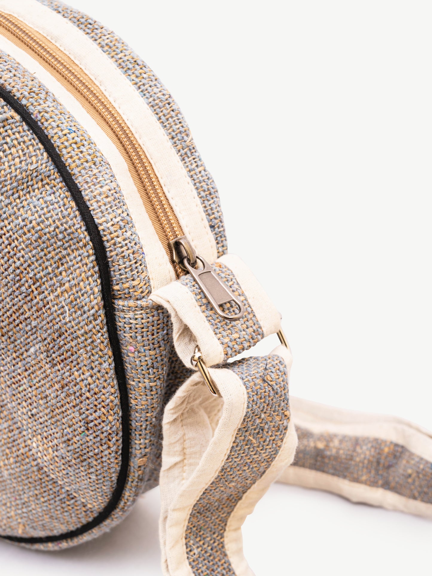 Hemp Round Sidebag