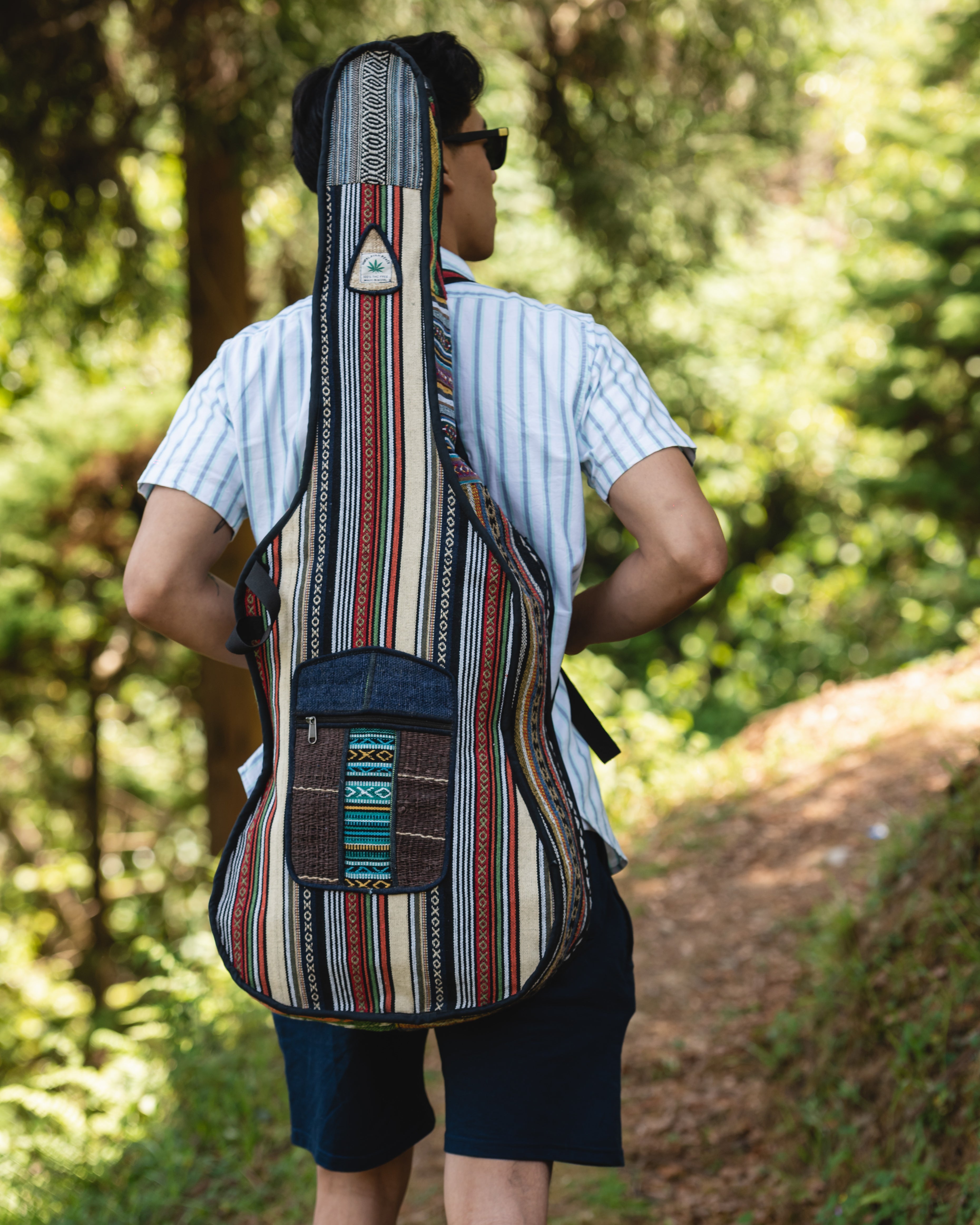 Hemp guitar store bag